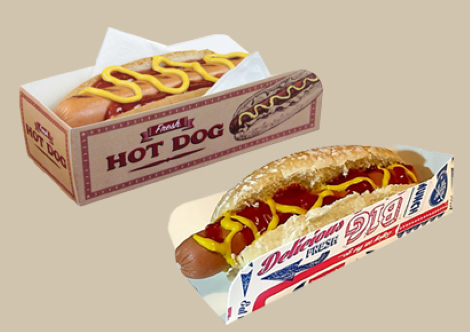 HOT DOG PAPER TRAY